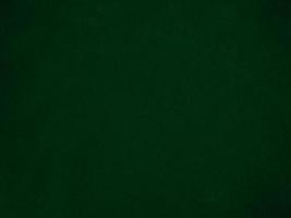 Dark green old velvet fabric texture used as background. Empty green fabric background of soft and smooth textile material. There is space for text.. photo