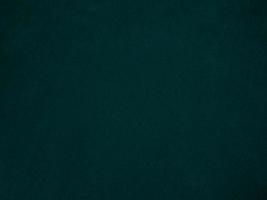 Dark green old velvet fabric texture used as background. Empty green fabric background of soft and smooth textile material. There is space for text.. photo