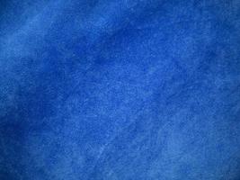 Blue velvet fabric texture used as background. Empty blue fabric background of soft and smooth textile material. There is space for text. photo