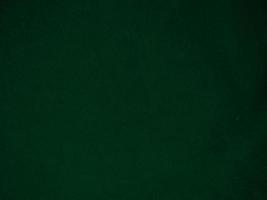 Dark green old velvet fabric texture used as background. Empty green fabric background of soft and smooth textile material. There is space for text.. photo