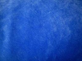 Blue velvet fabric texture used as background. Empty blue fabric background of soft and smooth textile material. There is space for text. photo