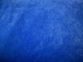 Blue velvet fabric texture used as background. Empty blue fabric background of soft and smooth textile material. There is space for text. photo