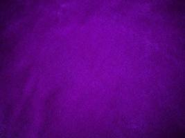 Purple velvet fabric texture used as background. Luxury violet fabric background of soft and smooth textile material. There is space for text. photo