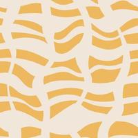 Abstract wavy grid seamless background vector