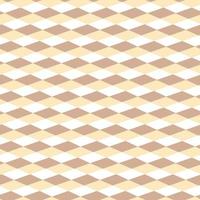 A pattern of light and dark brown diamonds of a chessboard. Wooden board for chess moves on a checkered background of three shades. Chess cartoon. Texture for printing on textiles and paper. packaging vector