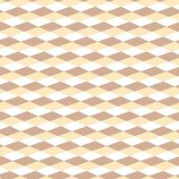 A pattern of light and dark brown diamonds of a chessboard. Wooden board for chess moves on a checkered background of three shades. Chess cartoon. Texture for printing on textiles and paper. packaging vector