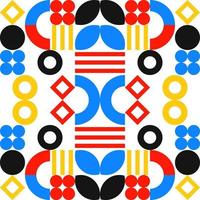 samless pattern with geometry concept vector illustration