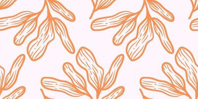 floral background banner pattern seamless vector illustration