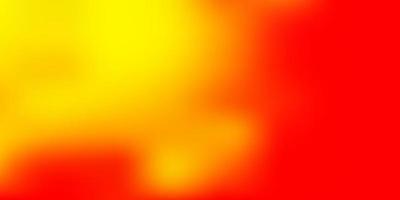 Light red, yellow vector blur pattern.