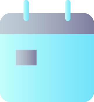 calendario plano degradado color ui icono. planificador y organizador. hacer un cita. digital recordatorio. sencillo lleno pictograma. interfaz gráfica de usuario, ux diseño para móvil solicitud. vector aislado rgb ilustración