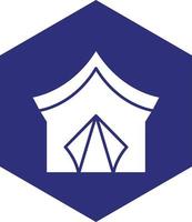 Tent Vector Icon design