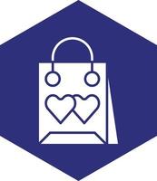 Gift Bag Vector Icon design