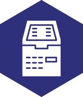 Atm Machine Vector Icon design