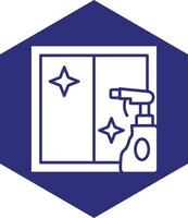 Cleaning Window Vector Icon design