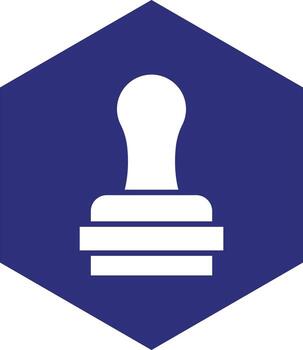 Stamp Vector Icon design