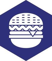 Hamburger Vector Icon design