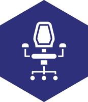 Office Chair Vector Icon design