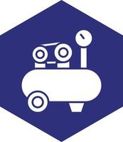Compressor Vector Icon design