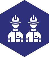 Firefighter Team Vector Icon design