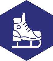 Ice Skate Vector Icon design