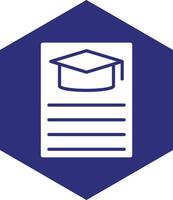 Curriculum Vector Icon design