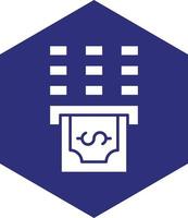 Withdraw Vector Icon design