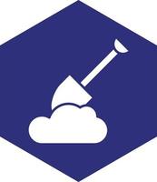 Digging Vector Icon design