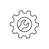 Repair icon vector. tool illustration sign. Service center symbol. vector