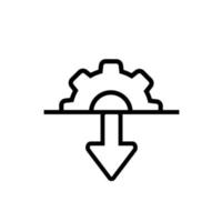 Loading icon vector. download illustration sign. upload symbol or logo. vector
