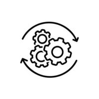 Loading icon vector. download illustration sign. upload symbol or logo. vector
