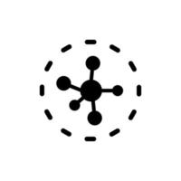 Laboratory icon vector. analyzes illustration sign. lab symbol. chemistry logo. vector