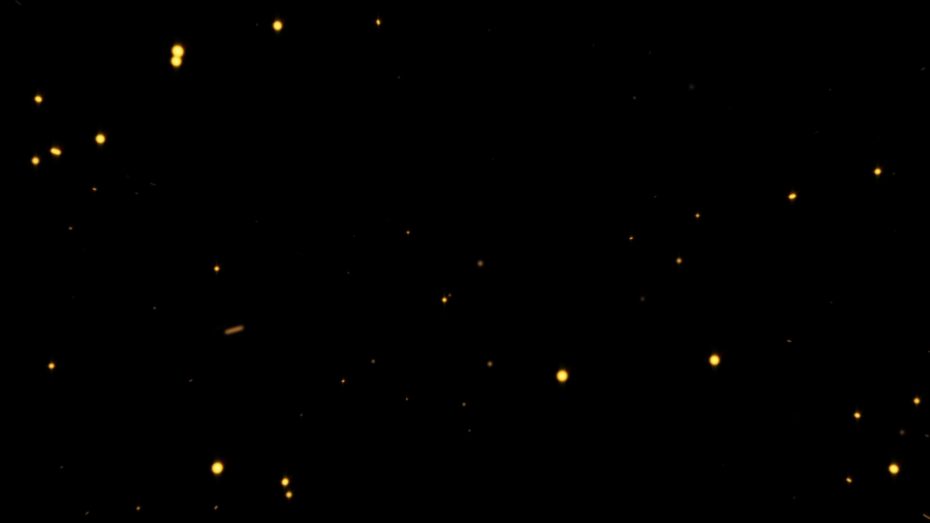 Abstract loop animation glow orange yellow particles motion 23077991 ...