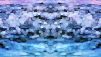 Abstract fluid forms ripple and flow - Loop video