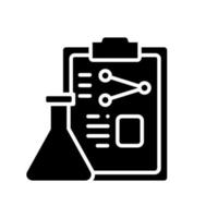 Laboratory icon vector. analyzes illustration sign. lab symbol. chemistry logo. vector