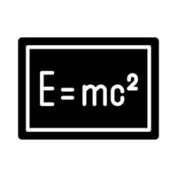 Physics icon vector. formula illustration sign. the science symbol or logo. vector