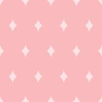 Scrapbook seamless background. Pink baby shower patterns. Cute print with rhombus vector