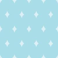 Scrapbook seamless background. Blue baby shower patterns. Cute print with rhombus vector