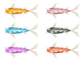 Fish vector design illustration isolated on white background