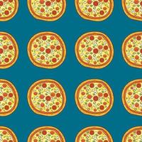 Pizza modelo vector diseño ilustración