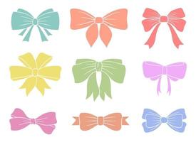 Bow tie vector design illustration isolated on white background