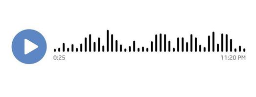 Sound wave sign, seamless sound waveform background, music player, voice, dictaphone vector