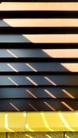 Decorative brown background with striped parallel lines and sunbeams. photo