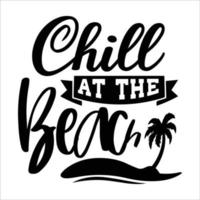 Beach quote typography design cut file and bundle for t-shirt, cards, frame artwork, bags, mugs, stickers, tumblers, phone cases, print etc. vector