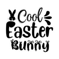 Bunny quote typography design cut file and bundle for t-shirt, cards, frame artwork, bags, mugs, stickers, tumblers, phone cases, print etc. vector