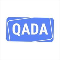 Qada Blue Vector Callout Banner with Information on Making Up Missed Fast Days