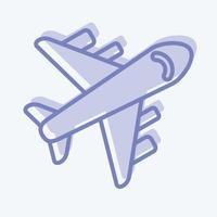 Icon Piano. related to Eid Al Adha symbol. Two Tone Style. simple design editable. simple illustration vector