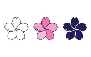 Flower vector icon