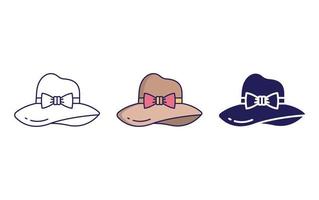 Pamela Hat vector icon