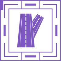 Linked Road Vector Icon