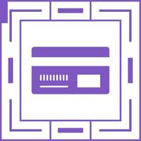 icono de vector de método de pago